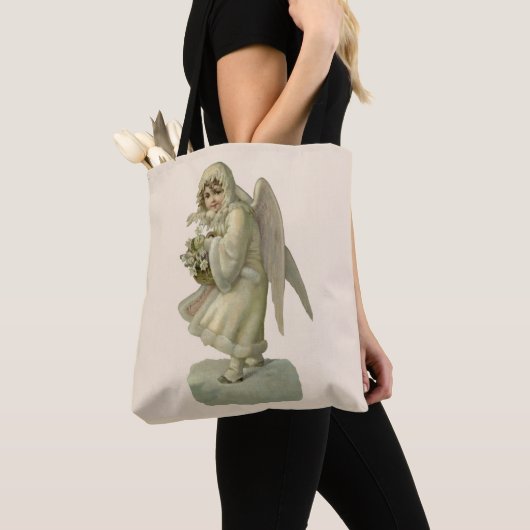 Weihnachts-Engel-Blume, Viktorianischer Die Tasche (Von Nahem)