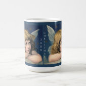 Weihnachts-Engel Kind Weißer Flügel Indiz Kaffeetasse (Mittel)