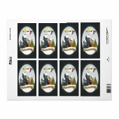 Weihnachts-Engel-Labels / Geschenktasten (Vorne)