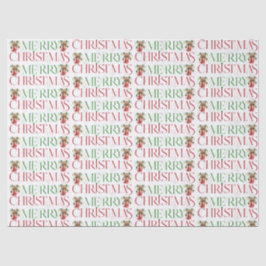 Weihnachts-Engel Merry Extravagante Weihnachtstypo Seidenpapier