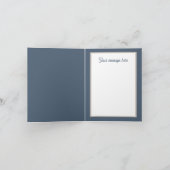 Weihnachts-Engel-Nachricht Feiertagskarte (Innenseite)