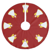 Weihnachts-Engel Red Gold White Xmas