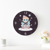 Weihnachts-Engel-Wall-Uhr Große Wanduhr (Zuhause)