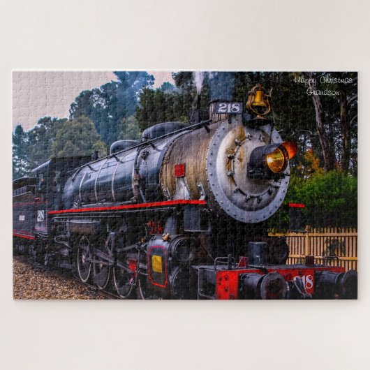 Weihnachts-Enkel. Jigsaw Puzzle (Horizontal)