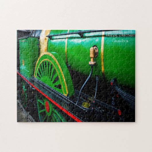 Weihnachts-Enkel. Puzzle (Horizontal)