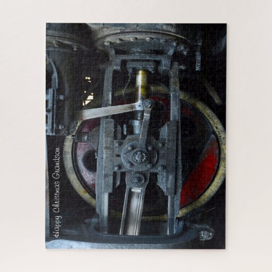 Weihnachts-Enkel. Puzzle (Vertikal)