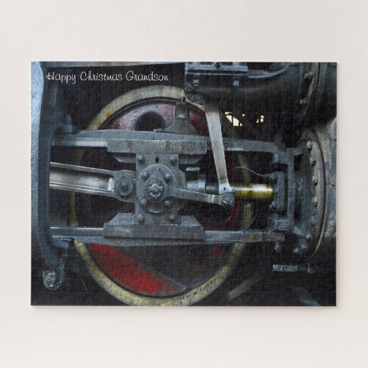 Weihnachts-Enkel. Puzzle (Horizontal)