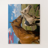 Weihnachts-Enkelin. Puzzle (Vertikal)