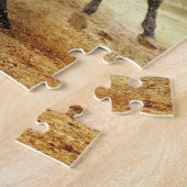 Weihnachts-Enkelin. Puzzle (Seite)