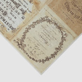 Weihnachts-Ephemerein-Tissue Seidenpapier (Ausschnitt)