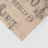 Weihnachts-Ephemeriden-Möbeldekoupe Seidenpapier (Ausschnitt)