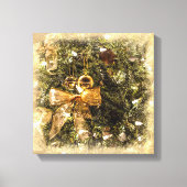 Weihnachts-Erinnerungen Leinwanddruck (Vorderseite)