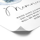 Weihnachts-Erinnerungen mit dem Brautplakat Poster (Ecke)