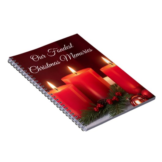 Weihnachts-Erinnerungen-Notebook Notizblock (Rechte Seite)