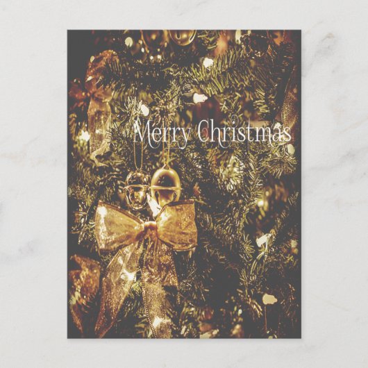 Weihnachts-Erinnerungen Postkarte (Vorderseite)