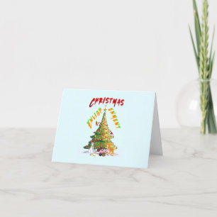 Weihnachts-Erleuchtung Ankündigung