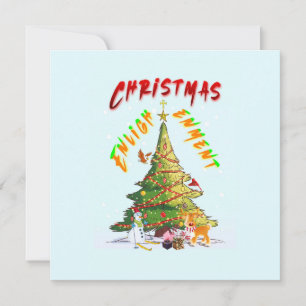 Weihnachts-Erleuchtung Ankündigung