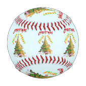 Weihnachts-Erleuchtung Baseball (Rückseite)
