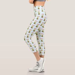 Weihnachts-Erleuchtung Capri Leggings