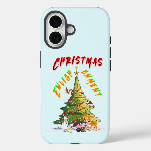 Weihnachts-Erleuchtung Case-Mate iPhone Hülle (Rückseite)