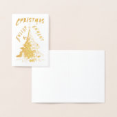 Weihnachts-Erleuchtung Folienkarte (Anzeige)