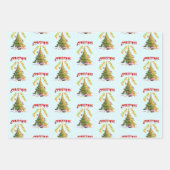 Weihnachts-Erleuchtung Geschenkpapier Set (Vorderseite)