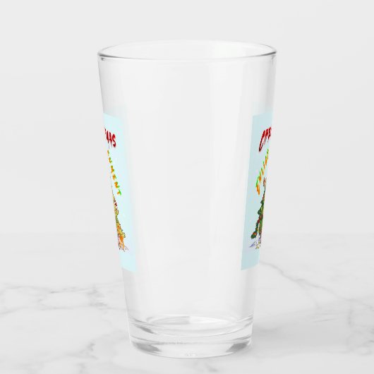 Weihnachts-Erleuchtung Glas (Links)
