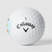 Weihnachts-Erleuchtung Golfball (Logo)