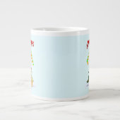 Weihnachts-Erleuchtung Jumbo-Tasse (Vorderseite)