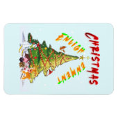 Weihnachts-Erleuchtung Magnet (Horizontal)