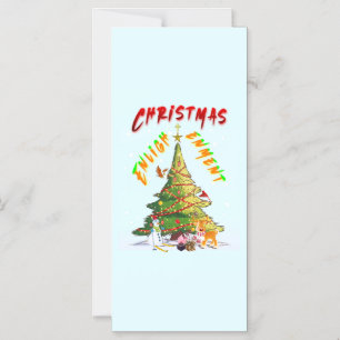 Weihnachts-Erleuchtung Magneteinladung