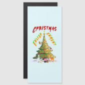 Weihnachts-Erleuchtung Magnetkarte (Vorne/Hinten)