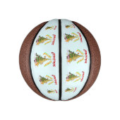 Weihnachts-Erleuchtung Mini Basketball (Vertikal)