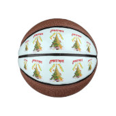 Weihnachts-Erleuchtung Mini Basketball (Vorderseite)
