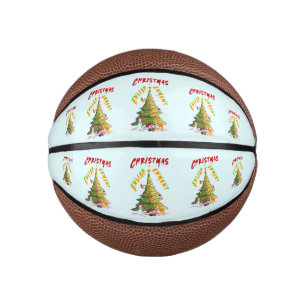 Weihnachts-Erleuchtung Mini Basketball