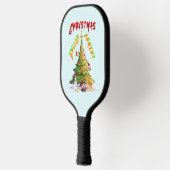 Weihnachts-Erleuchtung Pickleball Schläger (Links)
