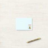 Weihnachts-Erleuchtung Post-it Klebezettel (Auf Schreibtisch)