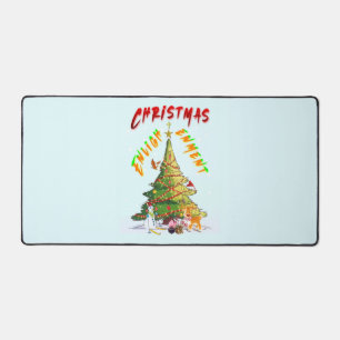 Weihnachts-Erleuchtung Schreibtischunterlage