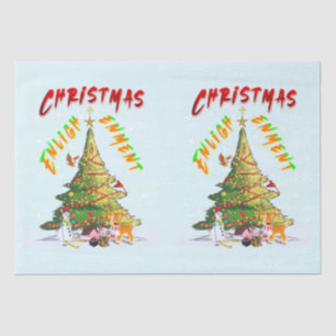 Weihnachts-Erleuchtung Seidenpapier