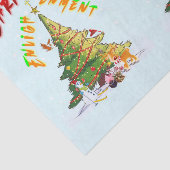 Weihnachts-Erleuchtung Seidenpapier (Ausschnitt)