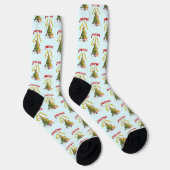 Weihnachts-Erleuchtung Socken (Rechts)
