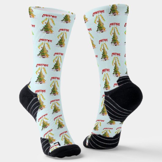 Weihnachts-Erleuchtung Socken (Gewinkelt)