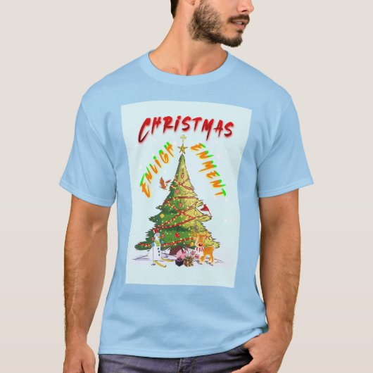 Weihnachts-Erleuchtung T-Shirt (Vorderseite)