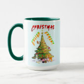 Weihnachts-Erleuchtung Tasse (Links)