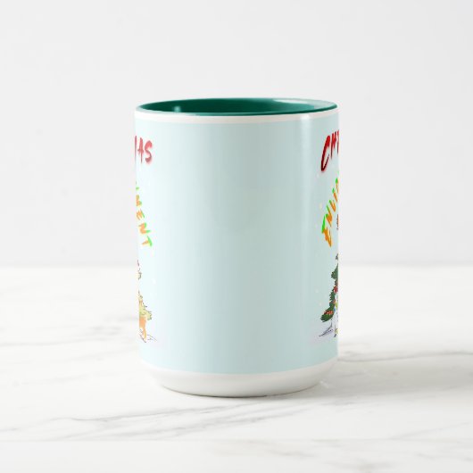 Weihnachts-Erleuchtung Tasse (Zentrum)