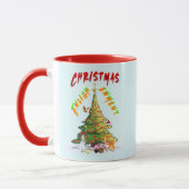Weihnachts-Erleuchtung Tasse (Links)