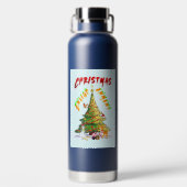 Weihnachts-Erleuchtung Trinkflasche (Rückseite)