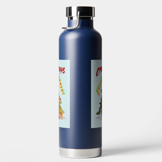 Weihnachts-Erleuchtung Trinkflasche (Rechts)