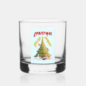 Weihnachts-Erleuchtung Whiskyglas (Rückseite)