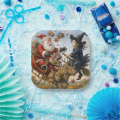 Weihnachts-Erntedank und Halloween-Feiertage Pappteller (Party)